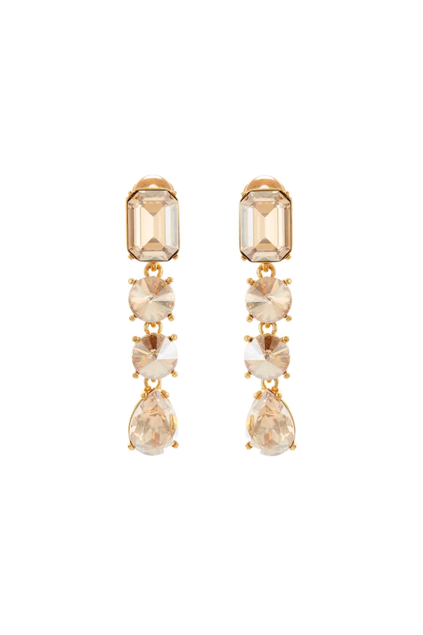 Classic Crystal Large Drop Earring