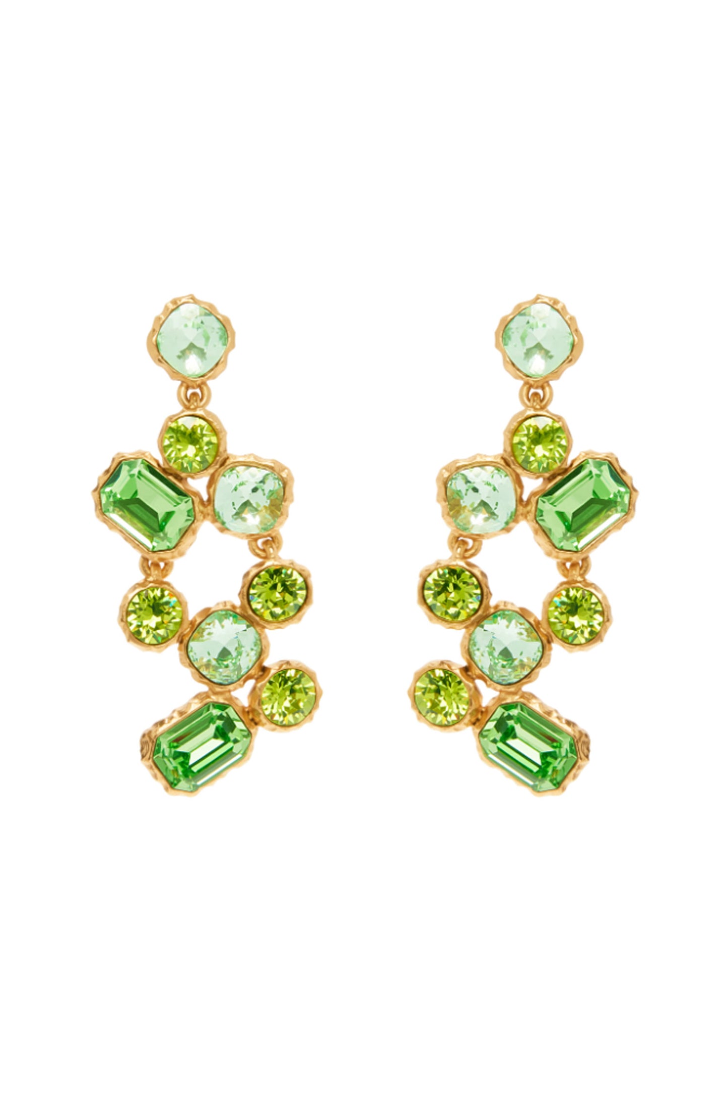 Crystal Scramble Earring