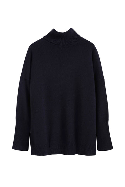 Relaxed Polo Sweater