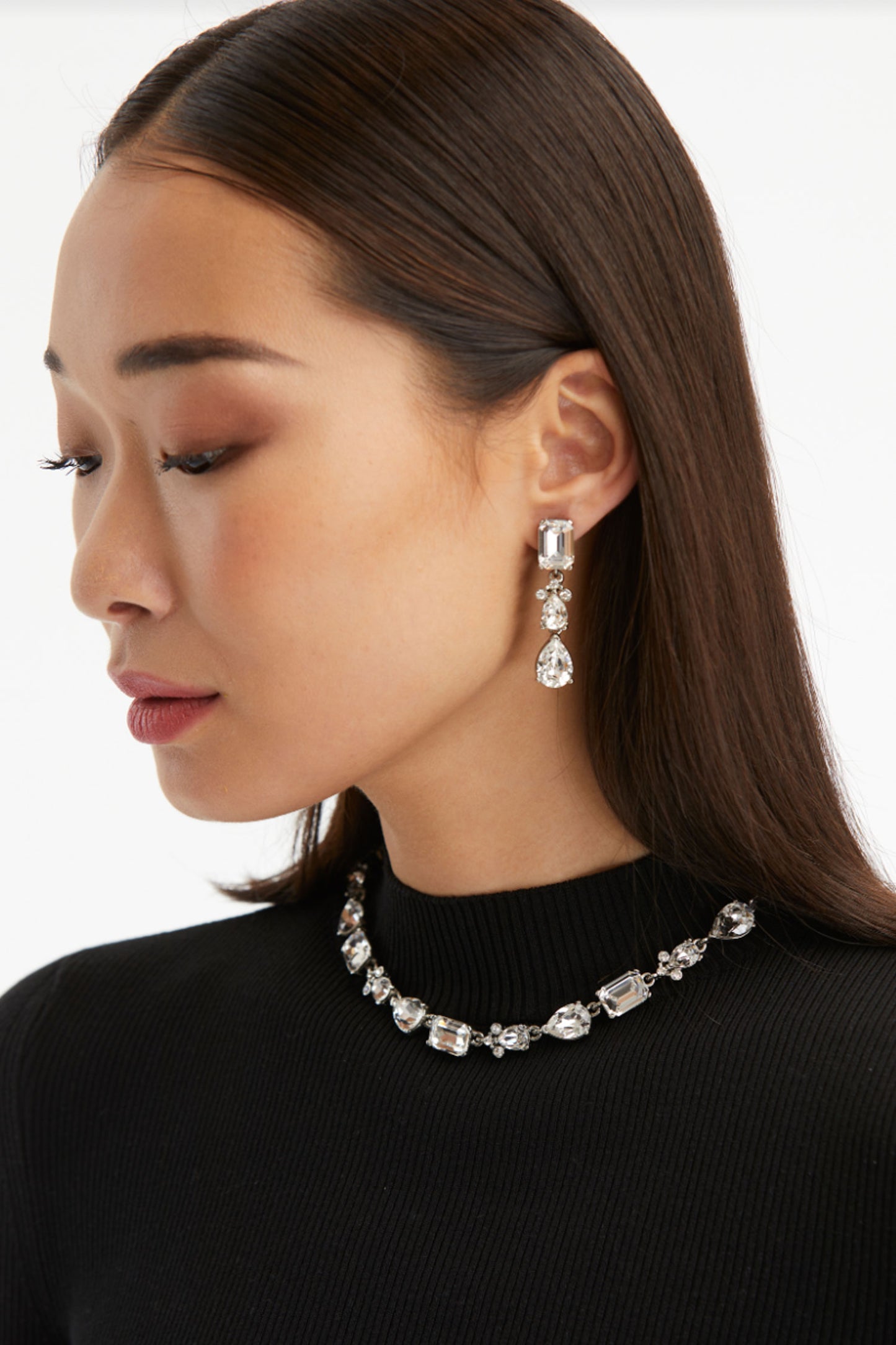 Classic Crystal Small Drop Earring