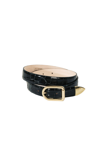 Mija Croco Tip Belt