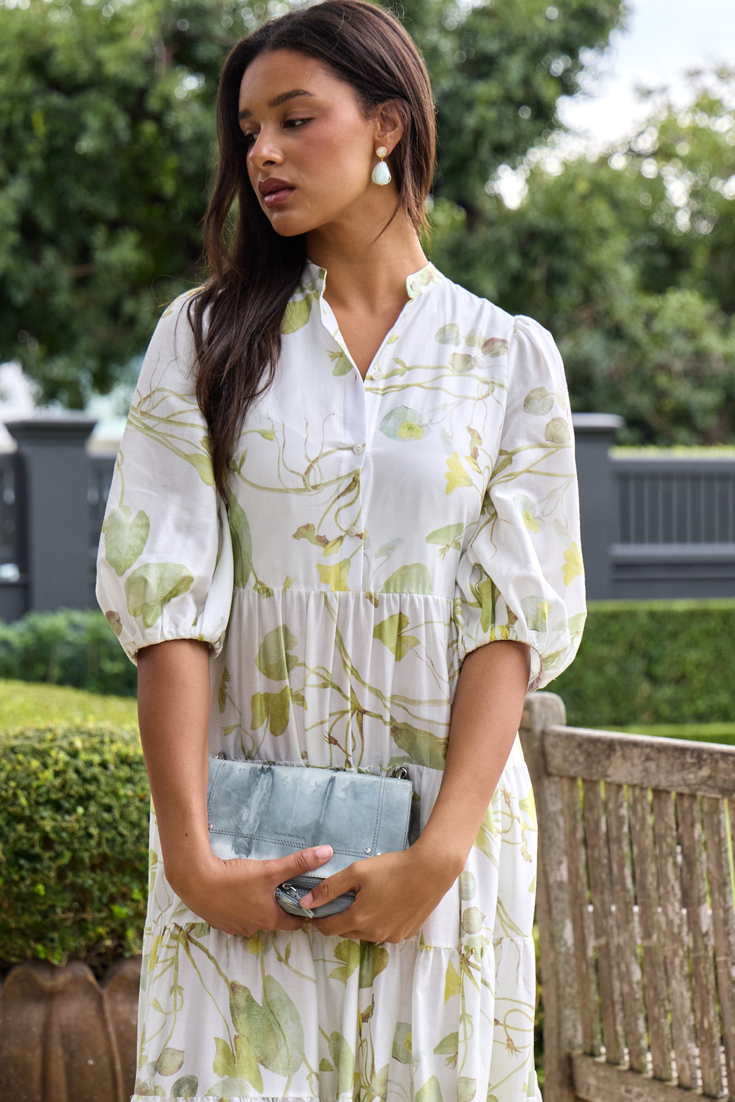 Short Sleeve Midi Dress