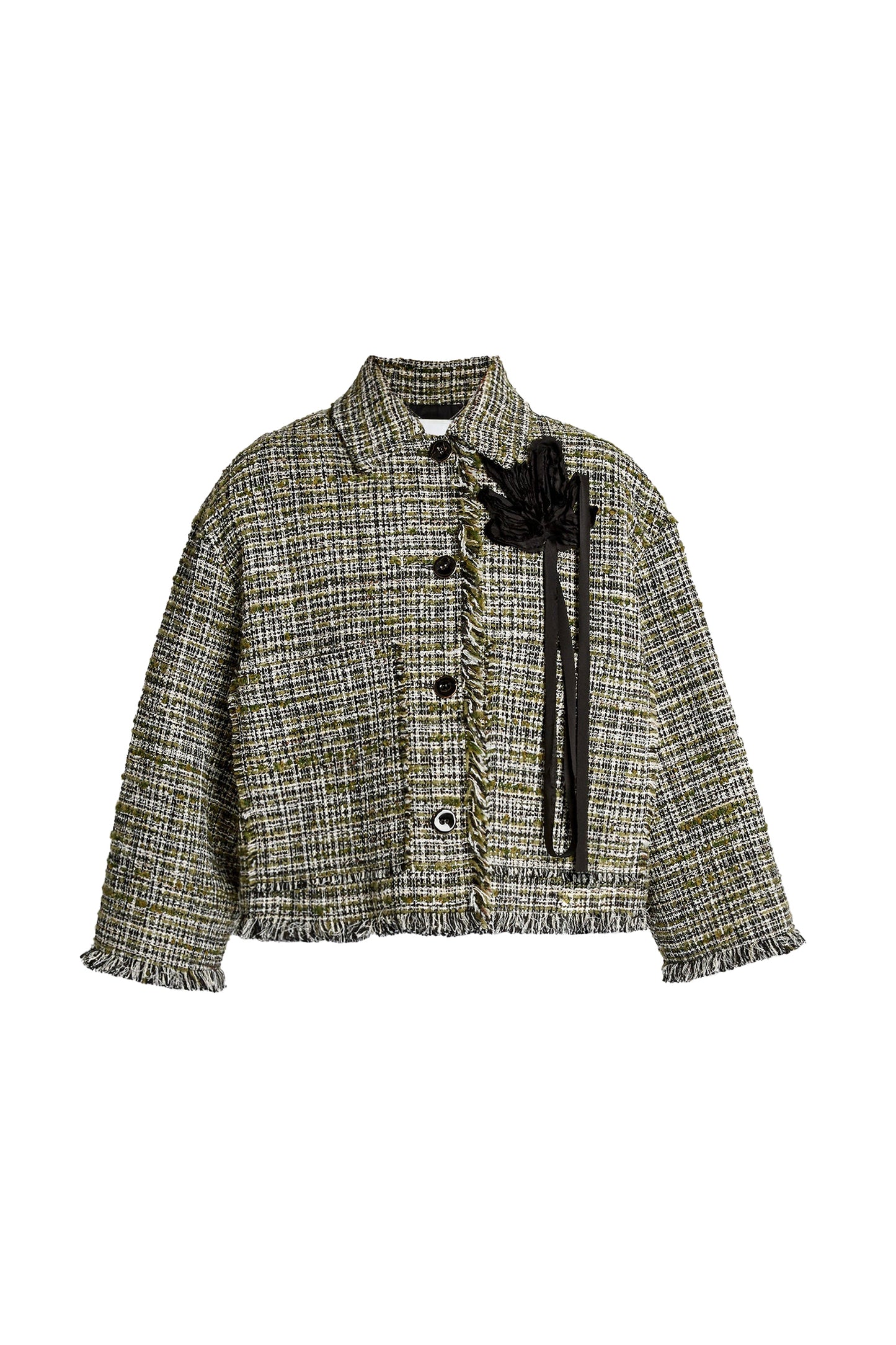 Tweed Boxy Crop Jacket