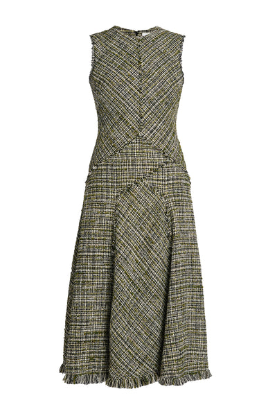 ワンピース Summer Tweed Midi Dress ワンピース Summer Tweed Midi Dress 新色】Summer Tweed Dress