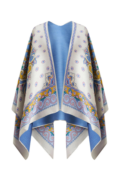Paisley Printed Cape
