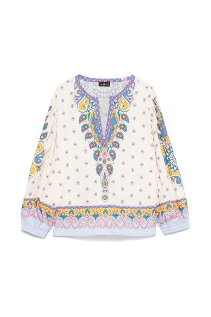 Printed Cotton Top