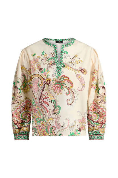 Printed Cotton Top