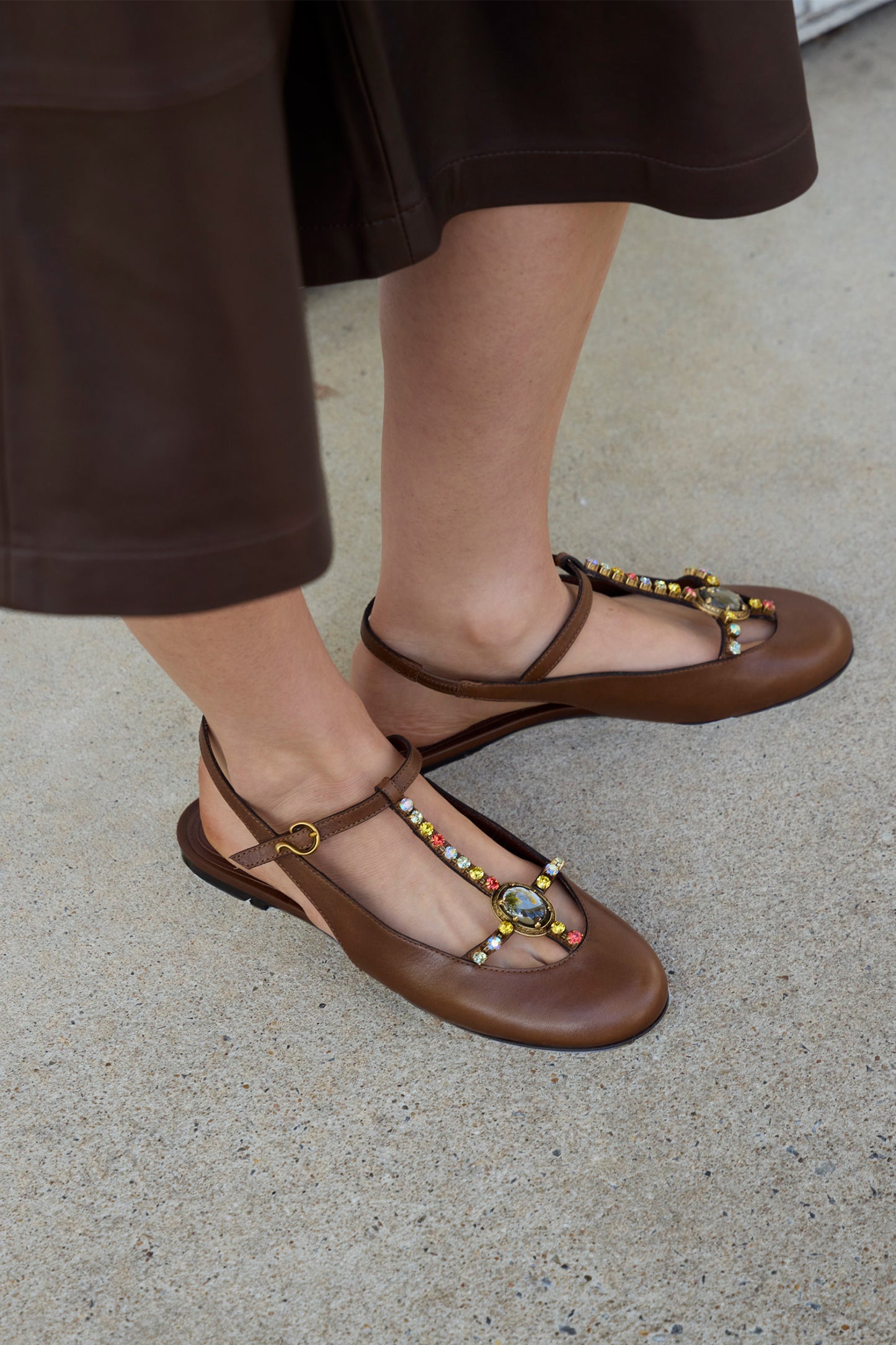 Slingbacks with Rhinestones