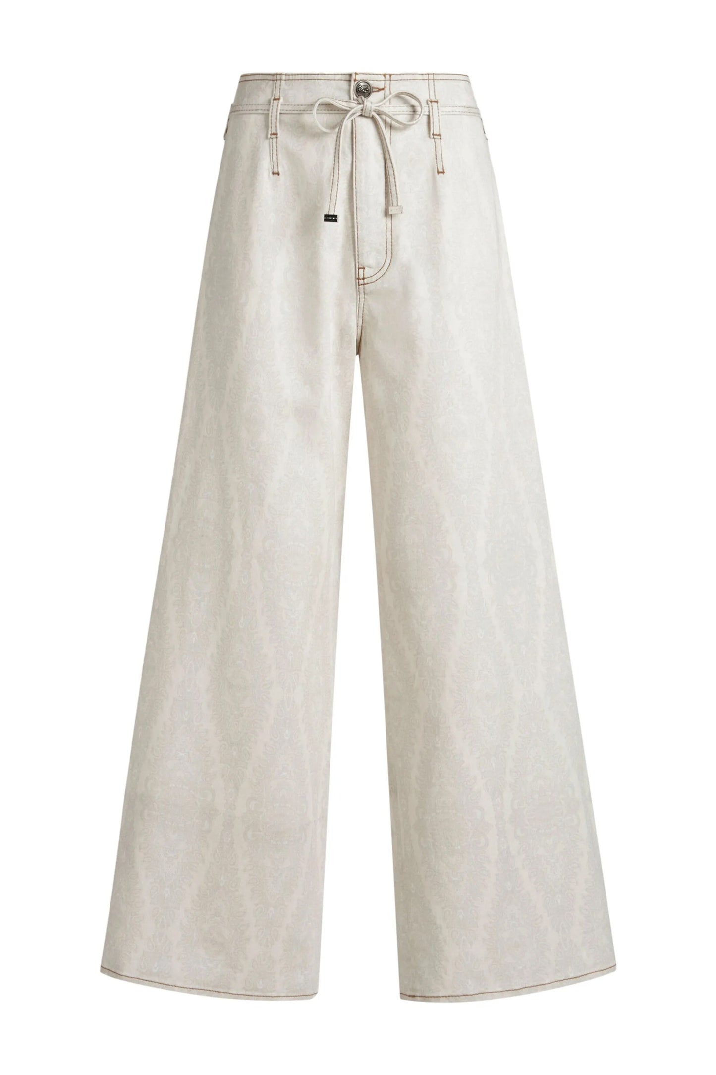 Belted Wide Leg Jean