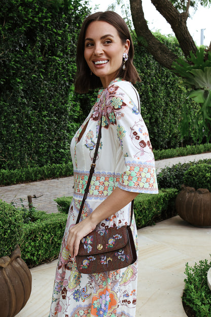Essential Embroidery Crossbody Bag