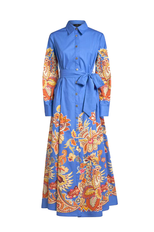 Belted L/S Shirtdress