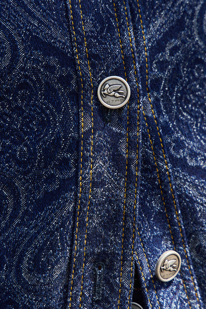 Paisley Denim Jacket