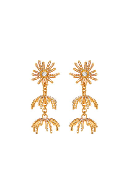 Firework Crystal Chandelier Earring