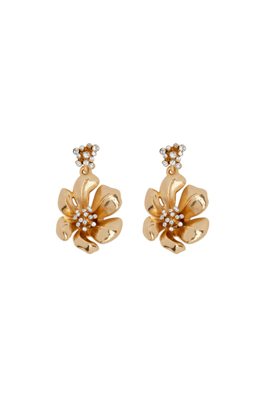 Flower Drop Earring