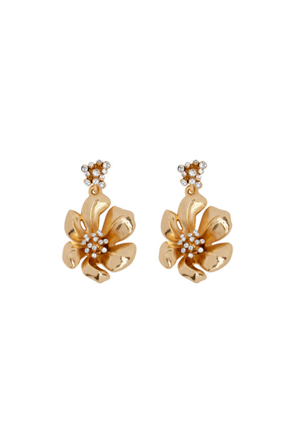 Flower Drop Earring