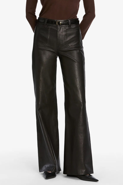 Leather Le Slim Palazzo Modernist Pocket