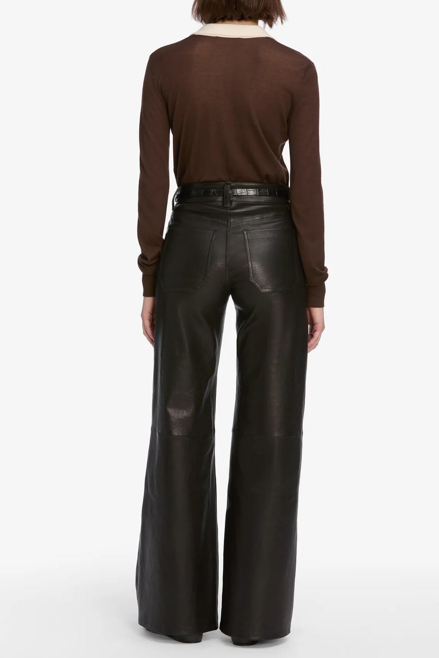 Leather Le Slim Palazzo Modernist Pocket