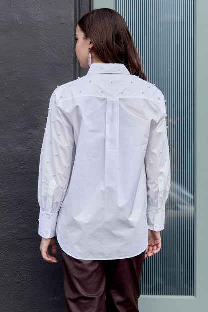 The Oversized Pearl Shirt