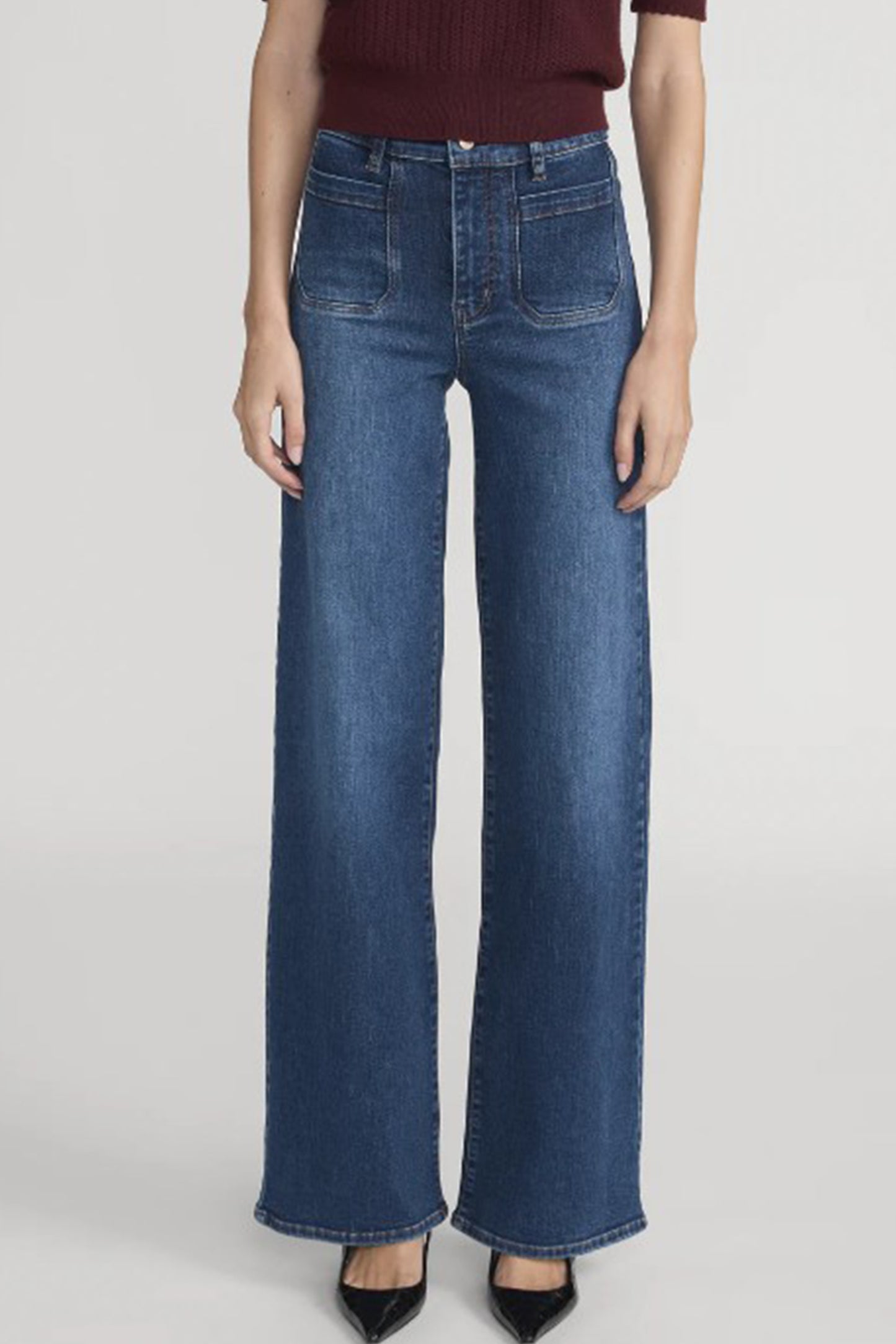 Le Slim Palazzo Modernist Pocket Jean