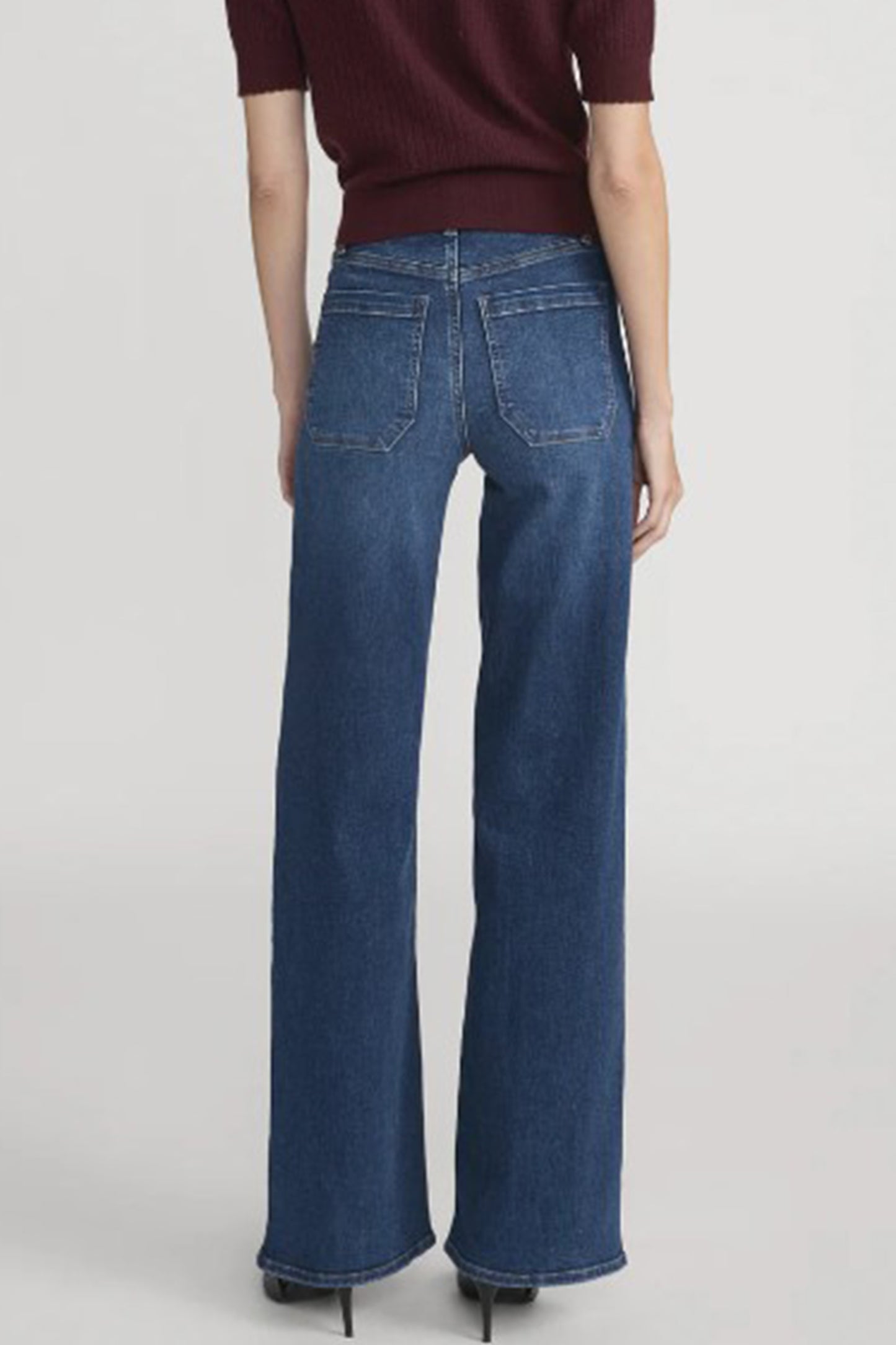 Le Slim Palazzo Modernist Pocket Jean