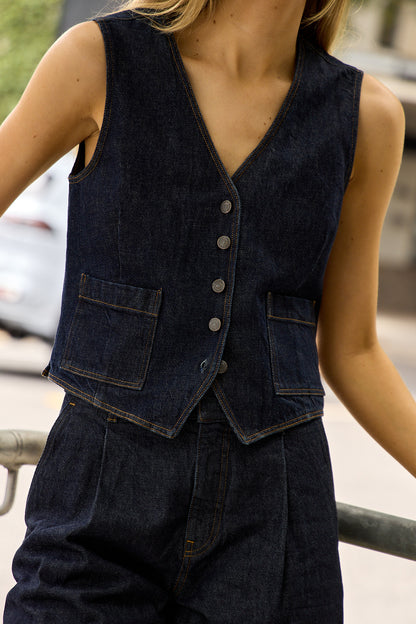 The Denim Vest