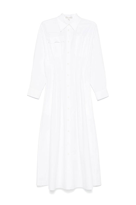 The Nipped Poplin Dress