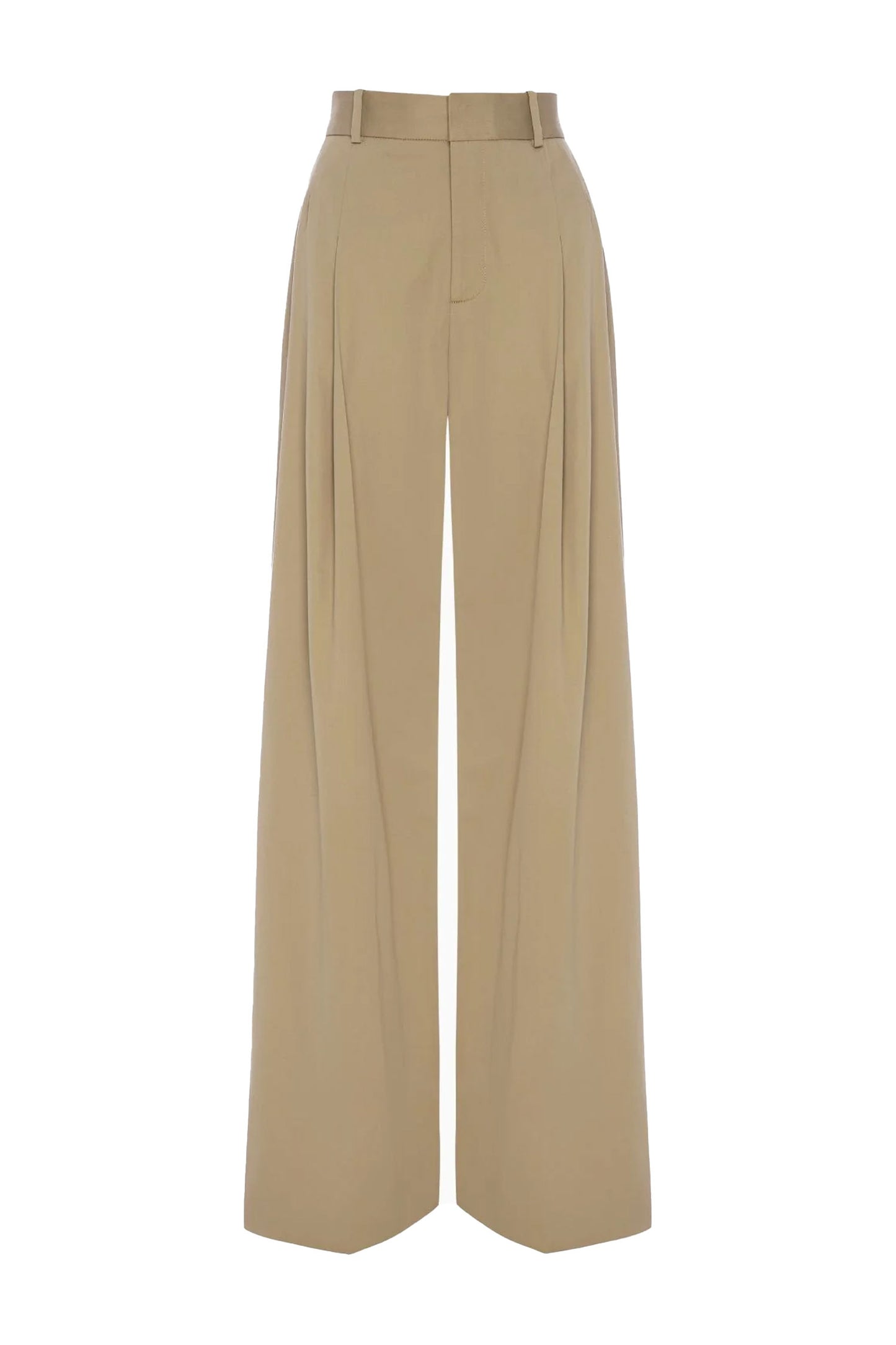 Pleated Wide Leg Pant