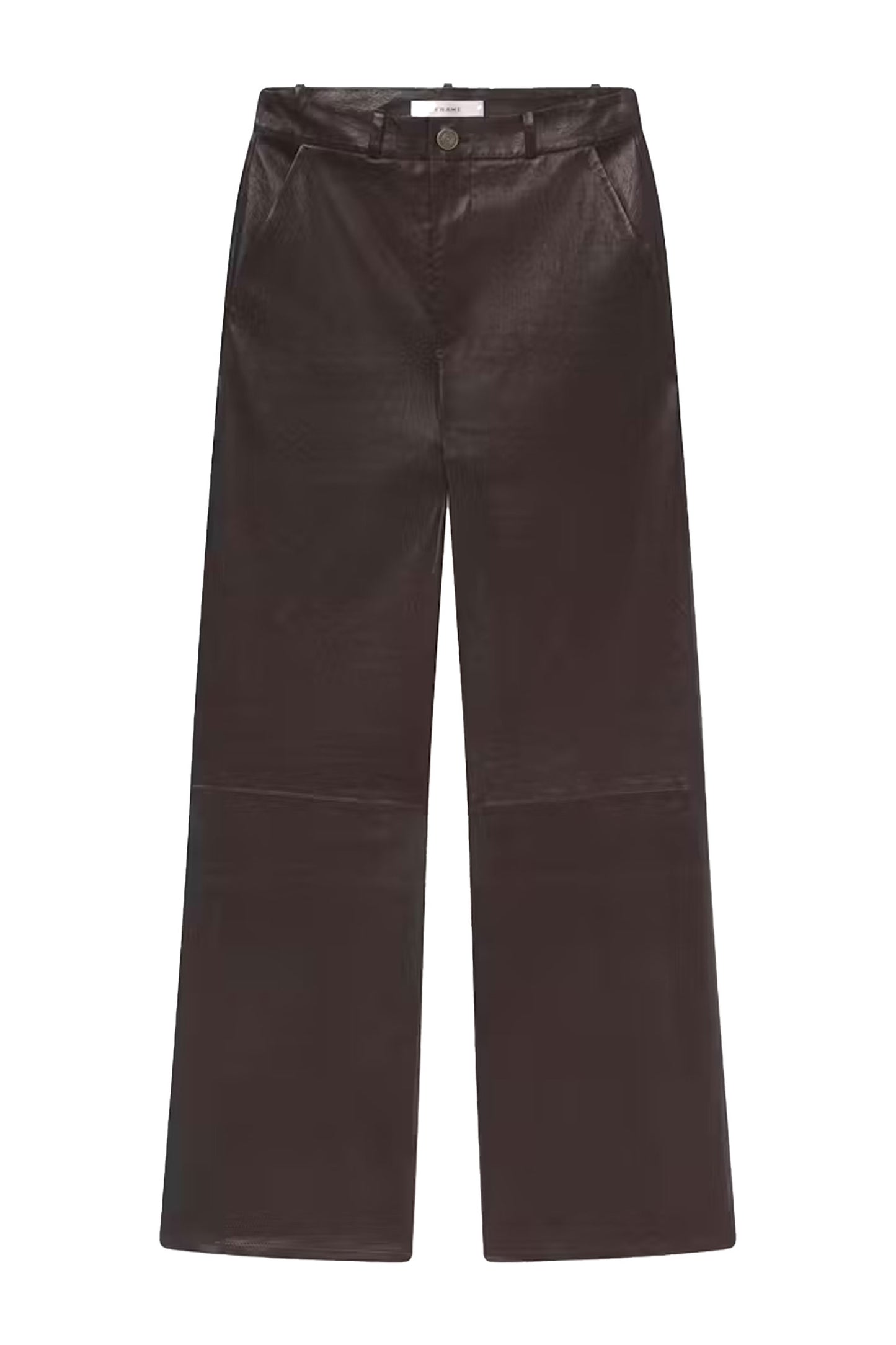 Relaxed Leather Trouser