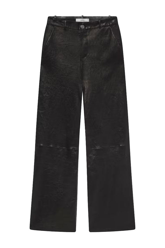 Relaxed Leather Trouser