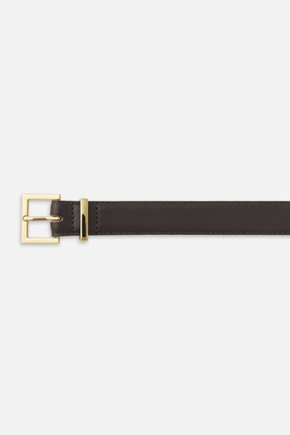The Leather Square Buckle Belt