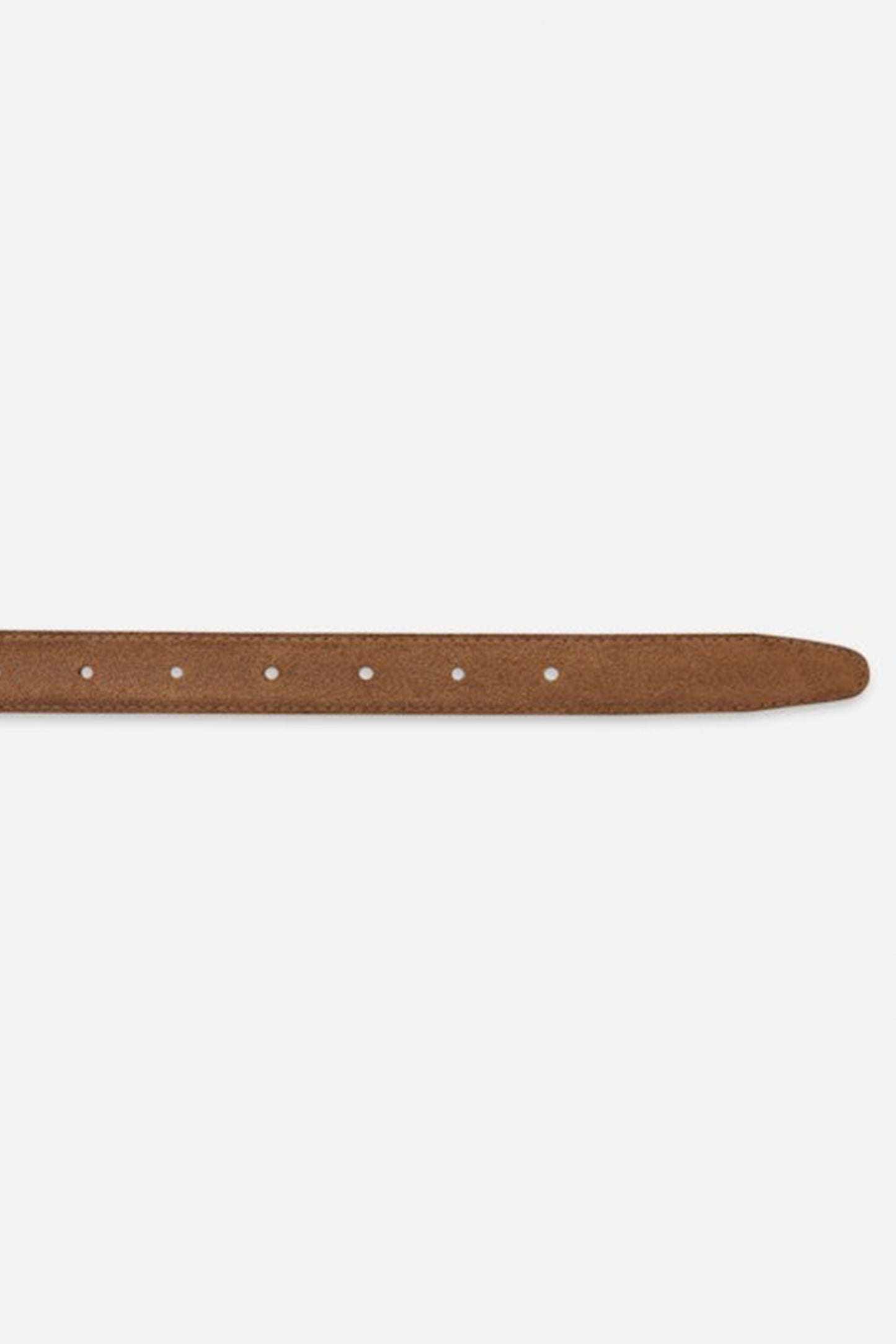 The Suede Square Buckle Belt