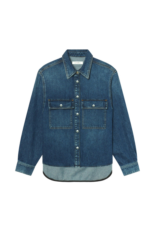 The Long Sleeve Hi-Low Shirt