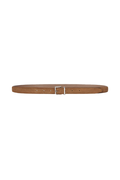 The Suede Square Buckle Belt