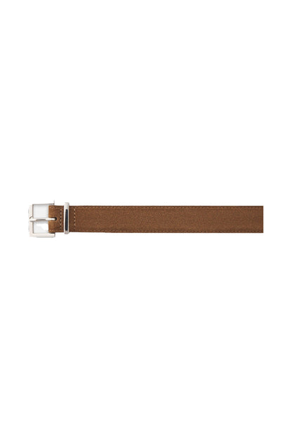 The Suede Square Buckle Belt