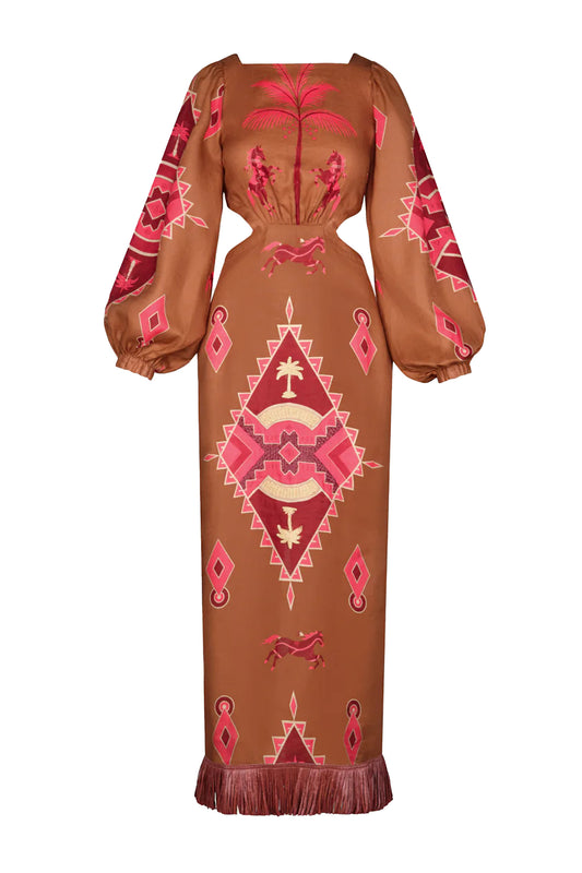 Beautiful Horizon Ankle Dress