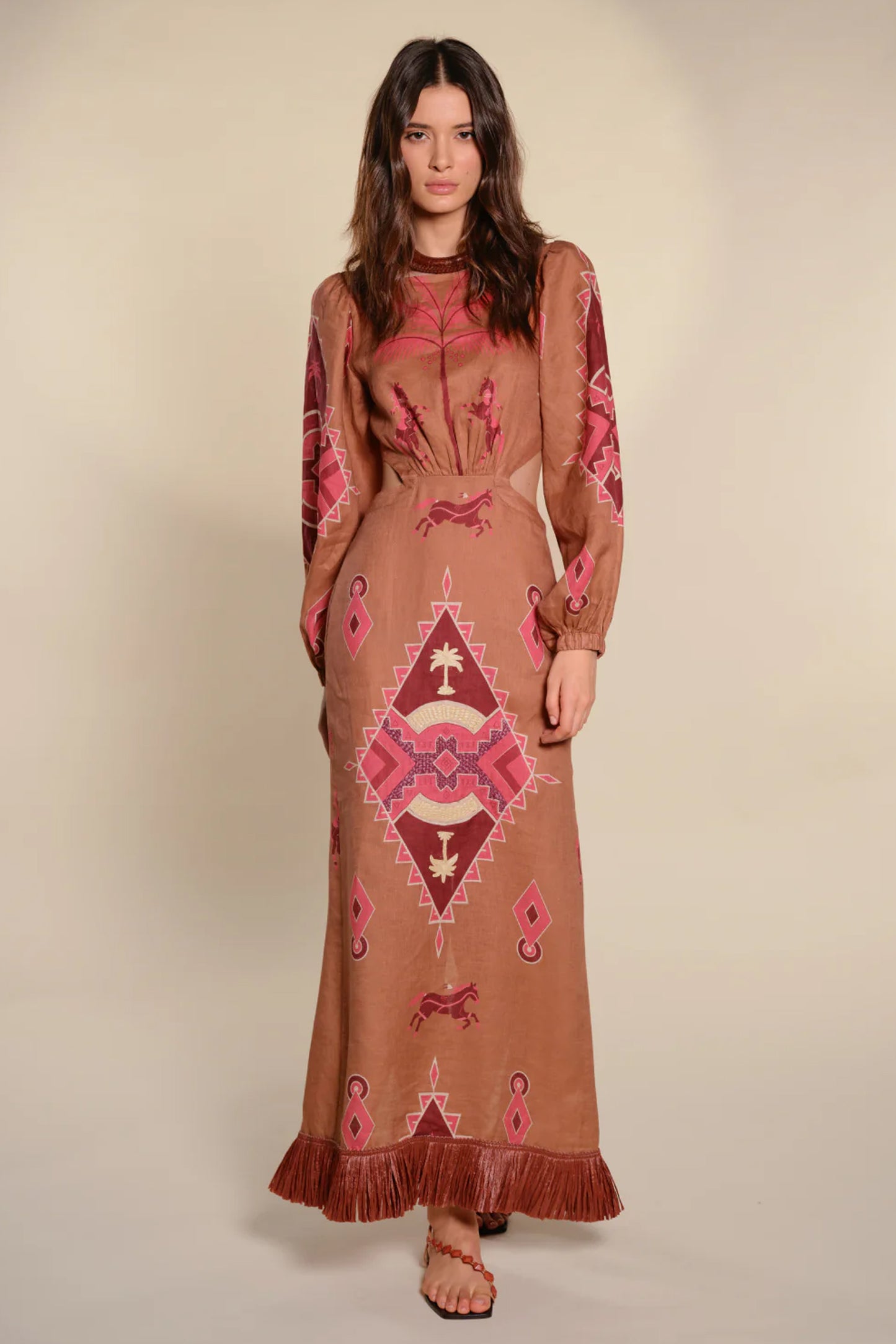 Beautiful Horizon Ankle Dress