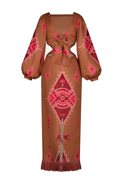Beautiful Horizon Ankle Dress