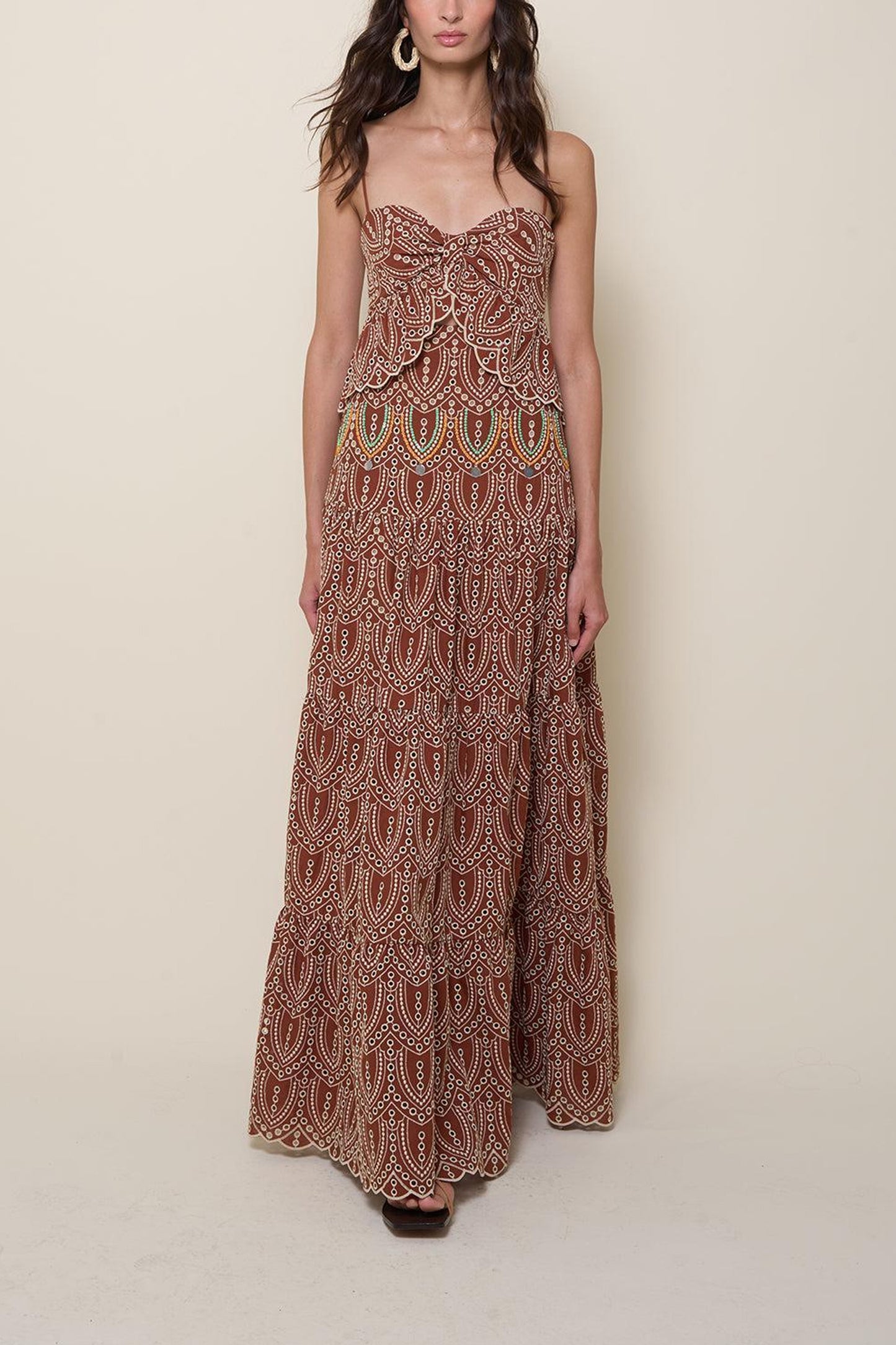 Entre Flechas Maxi Dress