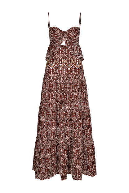 Entre Flechas Maxi Dress