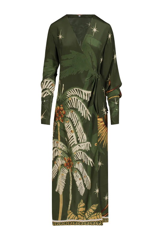 Eternity Begins Wrap Dress