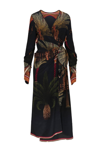 Eternity Begins Wrap Dress