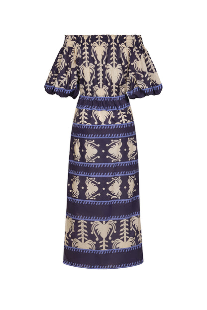 Harbor Hues Ankle Dress