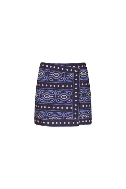 Hunting Roots Wrap Skirt