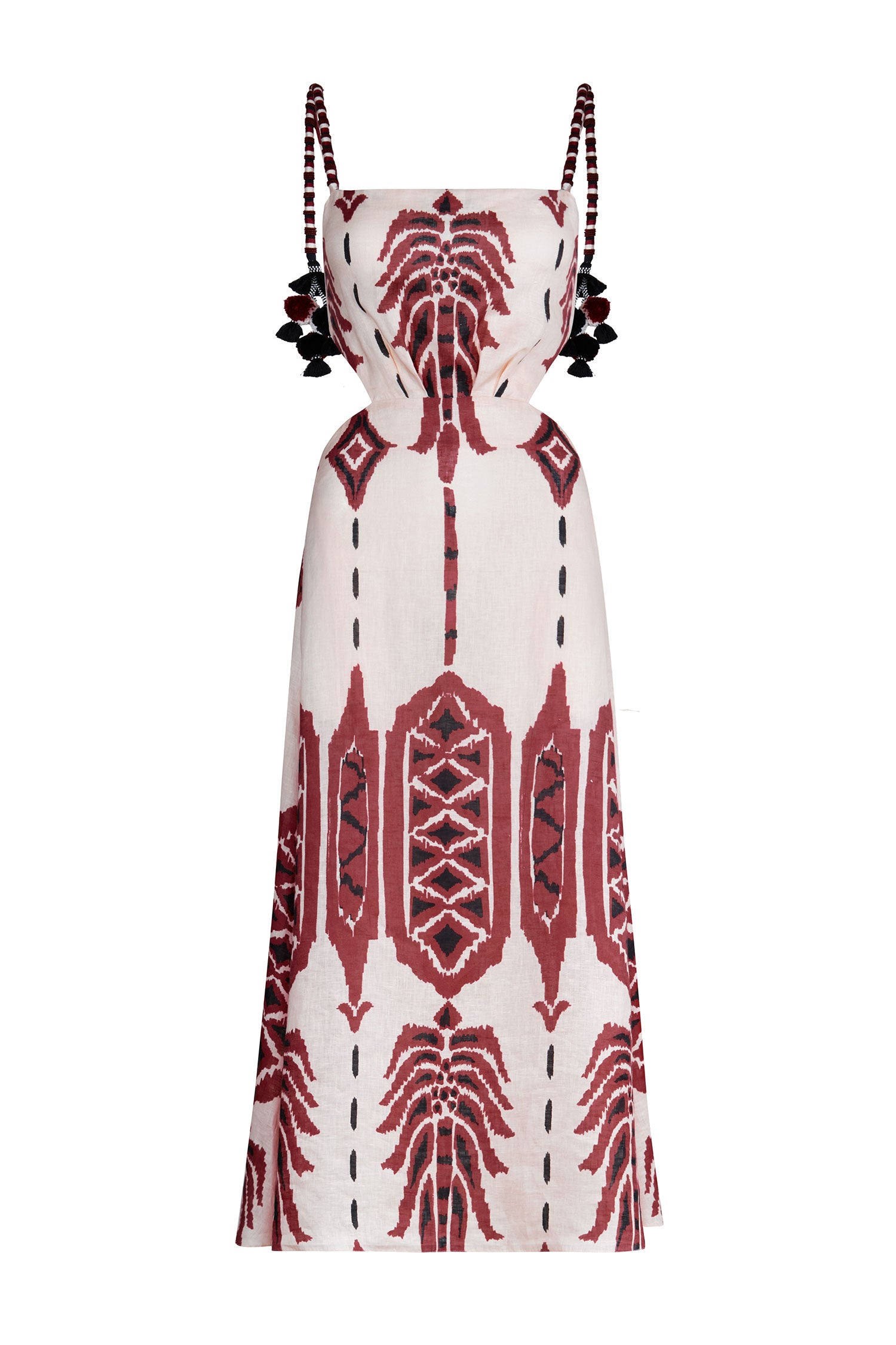 Palm Of Tiahuanaco Midi Dress – Samantha Ogilvie