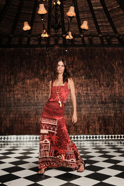 Plant of Joy Ankle Dress