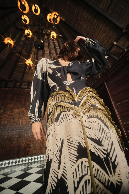 Pradera Geometrica Ankle Dress