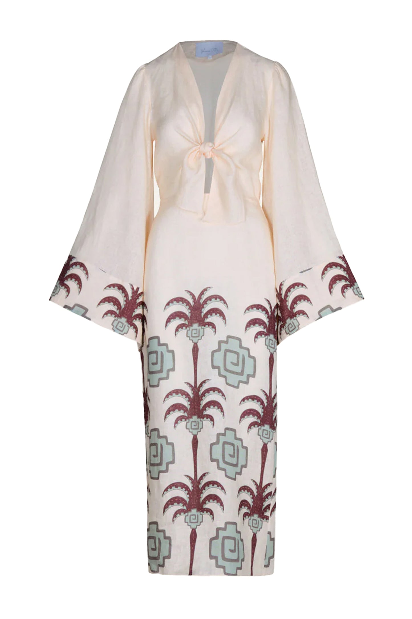 Sailing Flags Ankle Dress