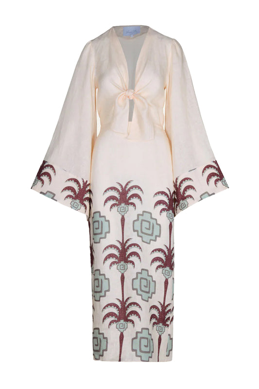 Sailing Flags Ankle Dress