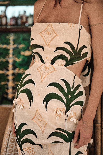 Tactile Winds Midi Dress