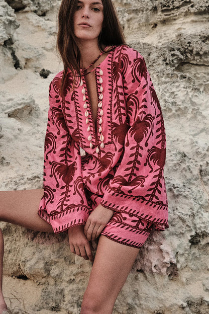 Wild Savannah Tunic Dress